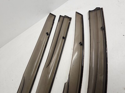 JDM ORIGINAL MUGEN HONDA STREAM RN6 RN8 DOOR VISORS RAINGUARDS OEM