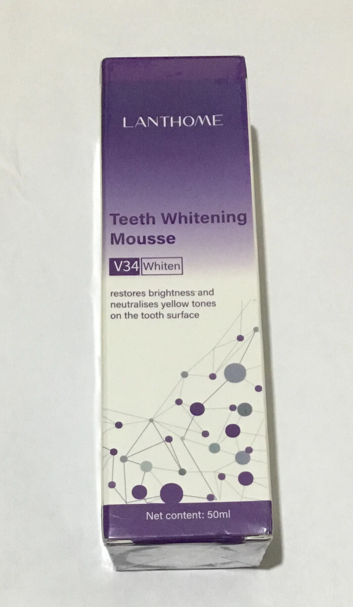 Teeth Whitening Mousse V34 Cleaning Bright Neutralizes Yellow  