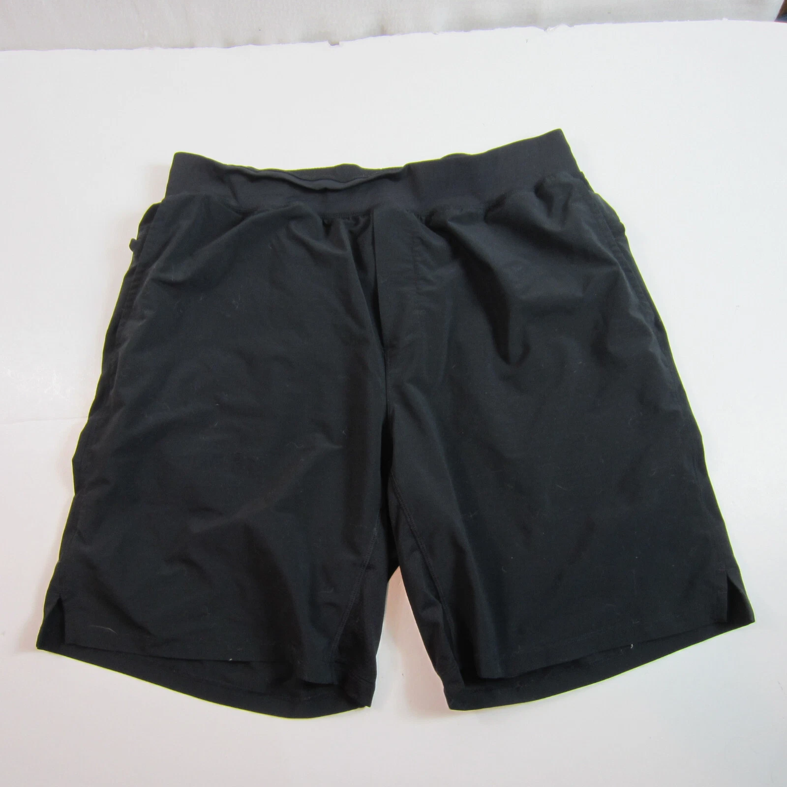 fabletics the franchise performance lined logo shorts