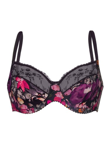 Conturelle Bügel-BH Floral Night 805836 in Feige - Bild 6 von 6