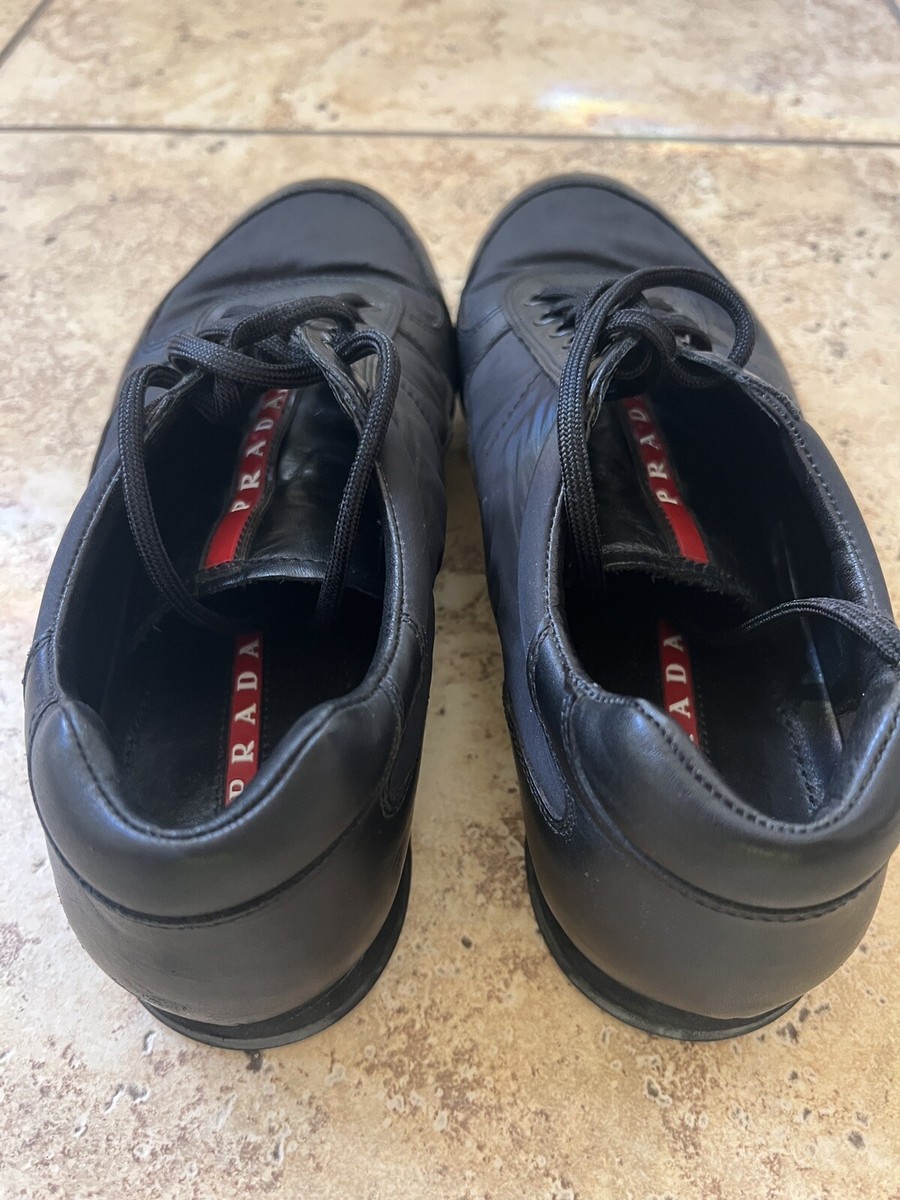 PRADA TENNIS SHOES MEN 7 1/2 | eBay
