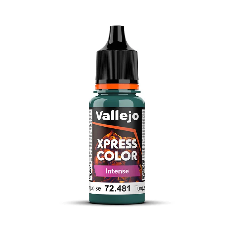 Vallejo Xpress Color 18ml - Intense - Heretic Turquoise - 72.481