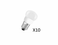 10 StüCk Osram Led Tropfenlampen 3,6W(25W) 827 250Lm Matt E27