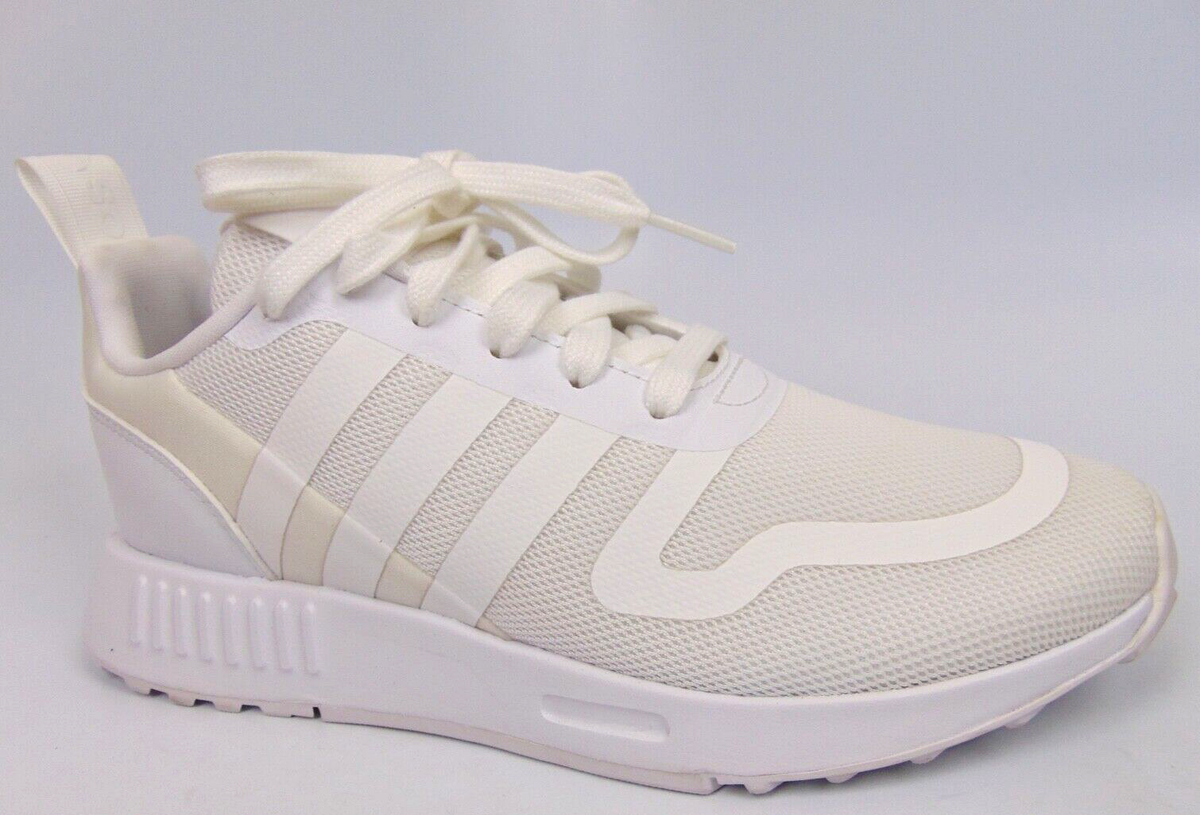 Adidas Multix J Running Shoes Kids Size 5.0 -Womens 6.5 Triple White Q47135  2187