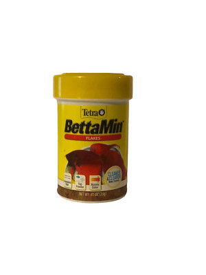 Tetra BettaMin Top Feeder Flakes .81 oz EXP 03/25