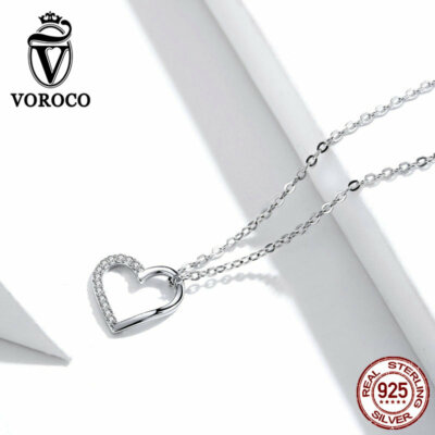 Voroco Necklace 925 Sterling Silver 