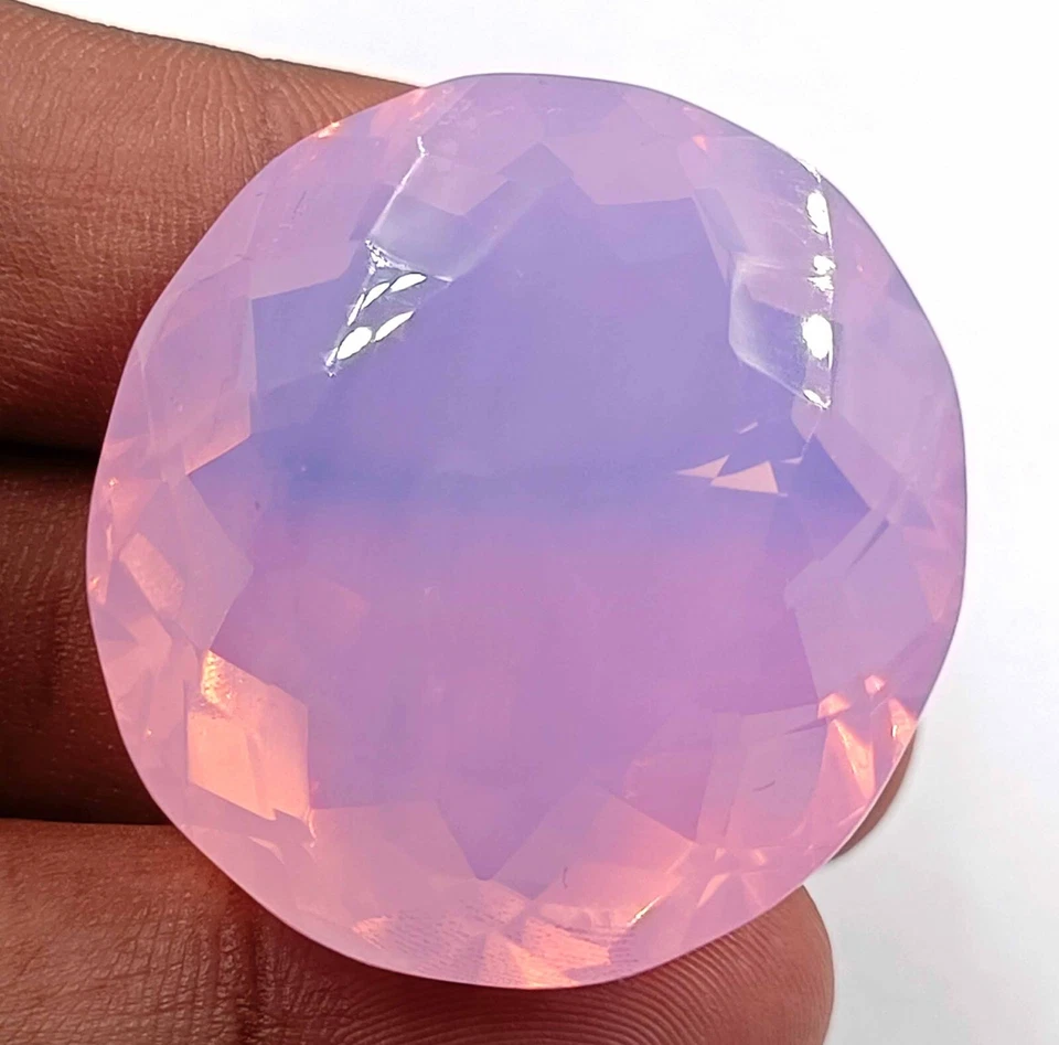 GORGEOUS PIECE 177 CT PINK OPAL EGL CERTIFIED OVAL CUT LOOSE GEMSTONE - Image 3 of 4