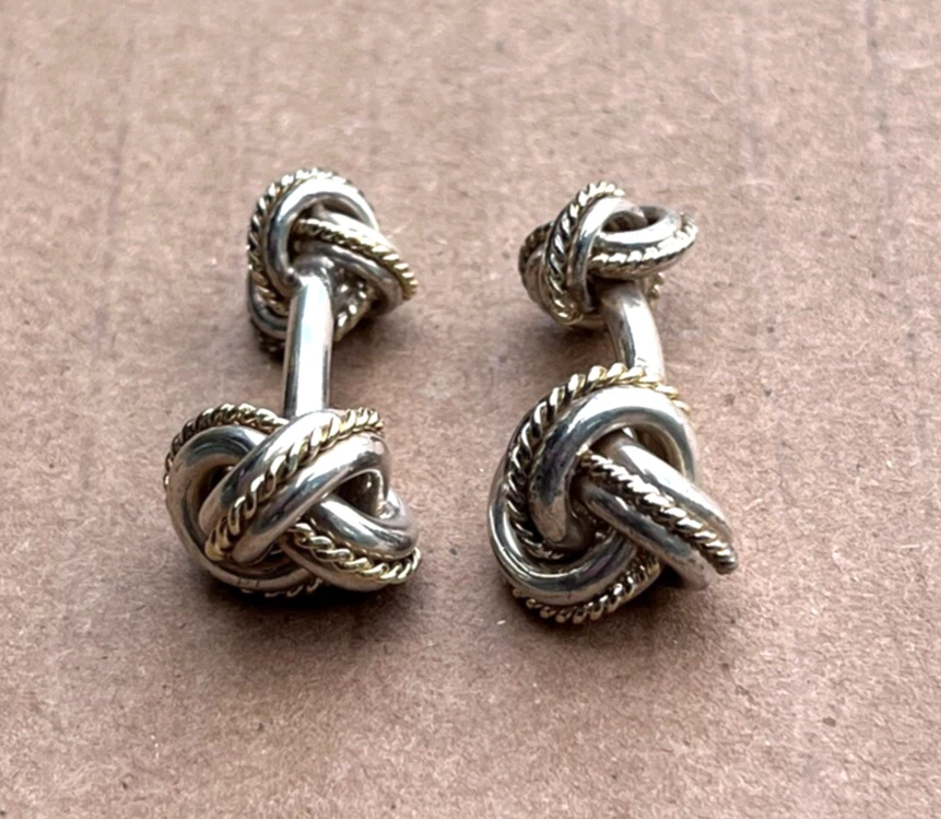 Tiffany Knot In Men's Cufflinks for sale | eBay