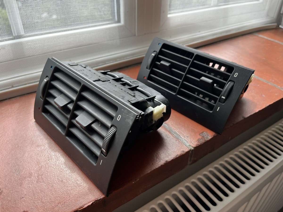 1 PAIRE DE grilles de ventilation pour BMW Série 5 E39 E60 E61 M5 Noir