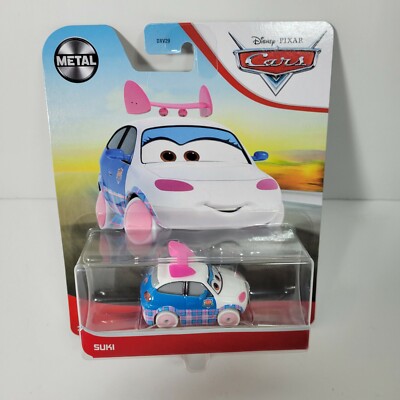 マテル　カーズ　SUKI Suki 2021 Disney Pixar Cars Mattel Metal Die Cast Blue Pink