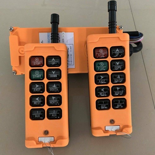 10 Channels 2 Tansmitters Hoist Crane Truck Radio Remote Controller HS-10 - Picture 1 of 9