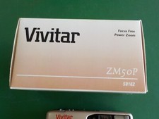 Vintage Vivitar ZM50P Power Zoom film camera working condition w/case KM T-6 