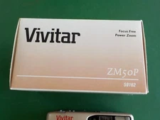 Vintage Vivitar ZM50P Power Zoom film camera working condition w/case(KM 4)