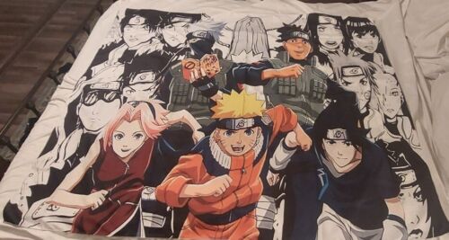 Naruto Wall Tapestry 60in X 40in with Wall Hanger Clips