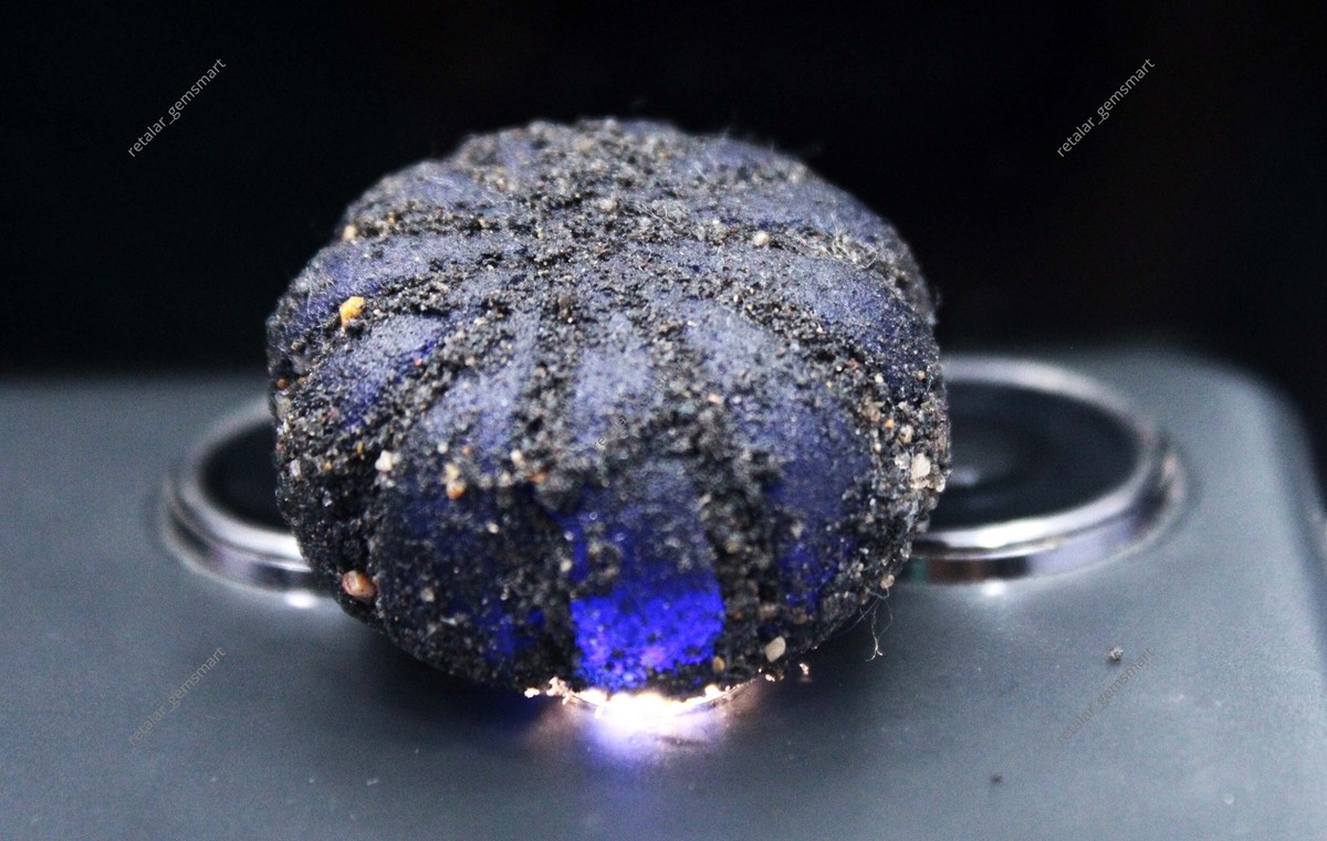 Natural Uncut 107.00 Ct Blue Tanzanite Raw Rough CERTIFIED Loose