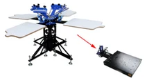 Brand New 3 Color Screen Printing Kit:Silkscreen Machine w/Flasher Dryer 006417