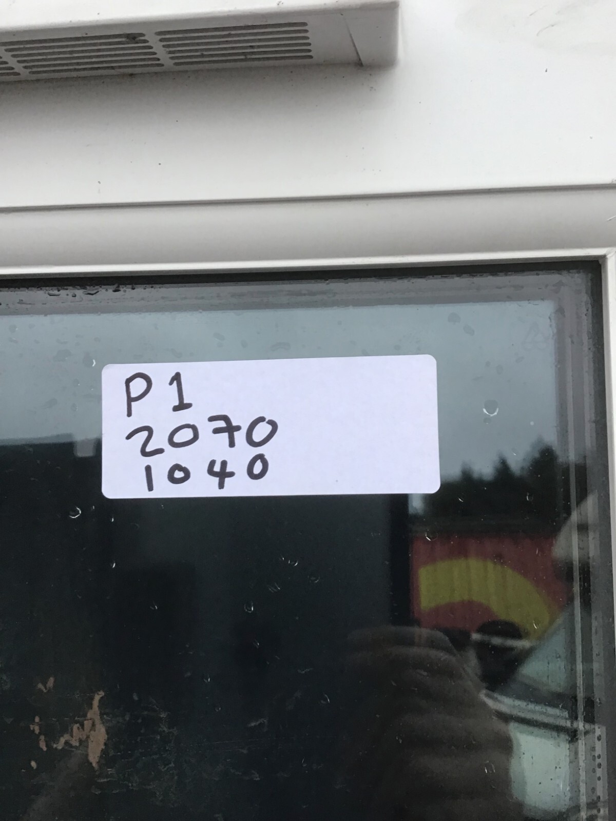UPV Double Glazed Patio Doors H2070/W1040 Ref P1 eBay