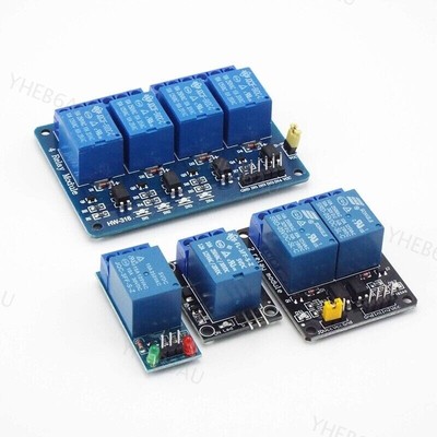 1/2/4/8ch DC 5V 12V Relay Module Board With Optocoupler 2 4 8 way Automation H9