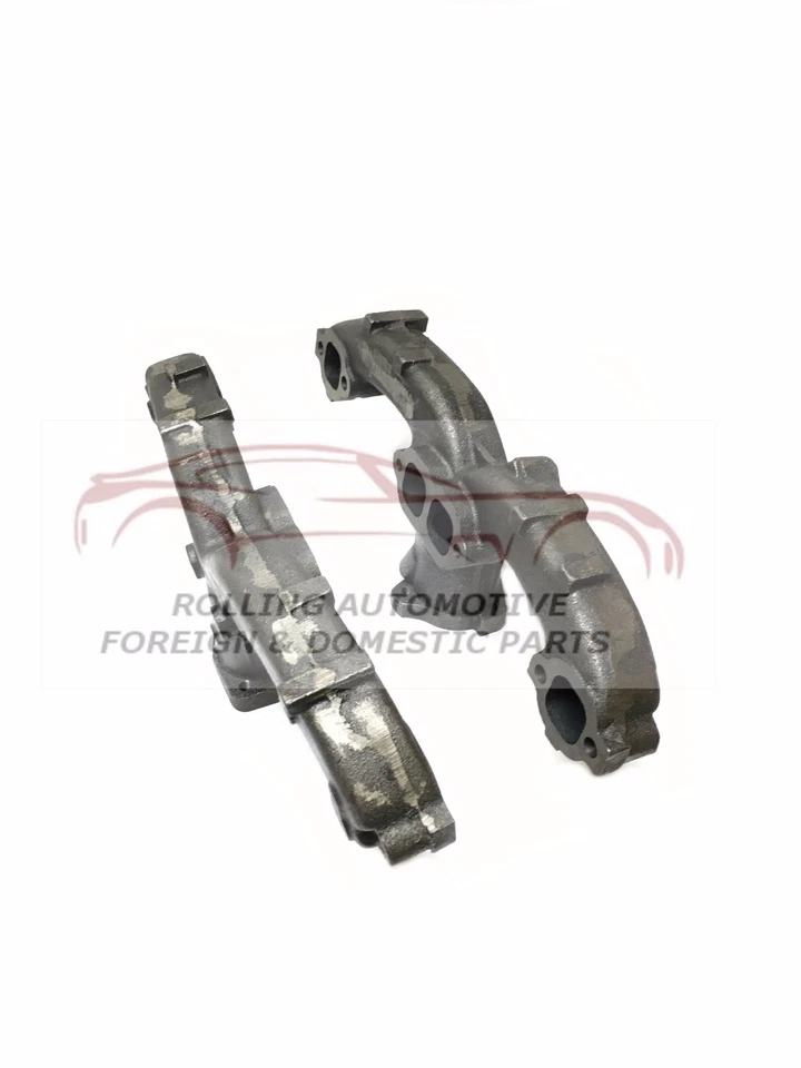 Chevy Rams Horn Exhaust Manifold Center Dump New Set 2pc - Изображение 3 из 4