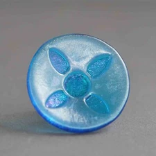 Statement Ring-Cocktail Ring-Fused Iridescent Glass-Handmade in USA