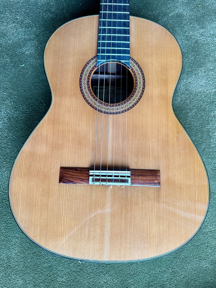 T. Matsuoka M50 Classical Guitar, Solid Spruce Top, Japan 【 C