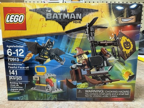 Lego The Batman Movie 70913 Scarecrow Fearful Face-Off komplett mit Karton