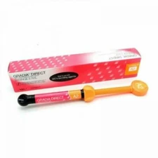 Dental Gradia Direct  Light Cured Composite Restorative Syringe 2.7ml - By GC
