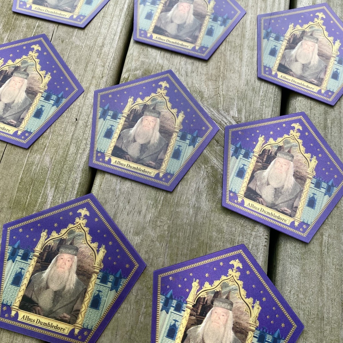 Lot 10 Chocolate Frog Wizard Cards Dumbledore Harry Potter
