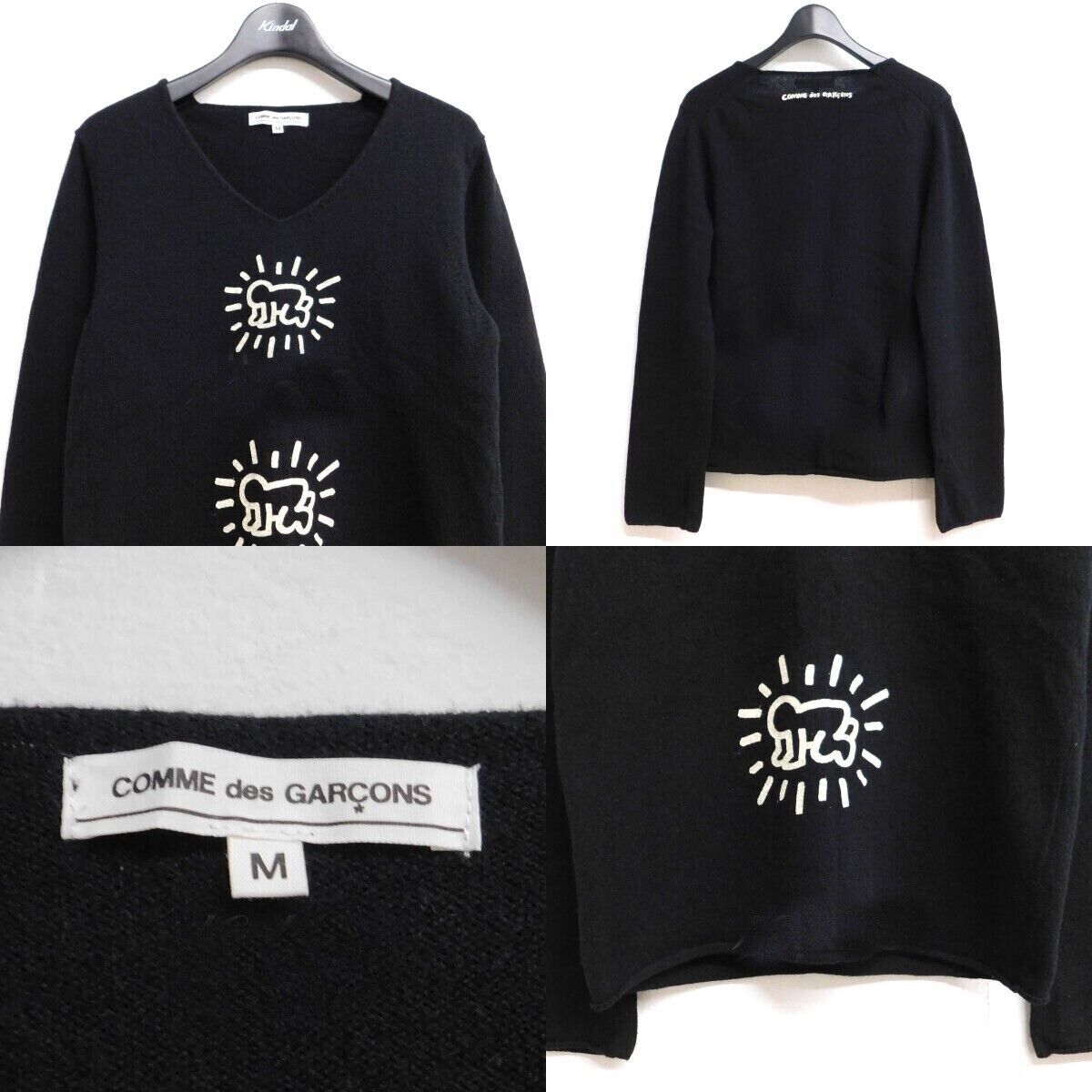 COMME DES GARÇONS ORIGINAL X KEITH HARING Wool Knit Sweater COMME DES GARÇONS ORIGINAL X KEITH HARING Wool Knit Sweater
