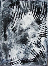 ORIGINAL Acrylic PAINTING Abstract ART EXPRESSIONIST NYCTOPHILIA by FOLTZ 