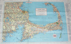 Vintage 1967 Atlantic Boston Massachusetts Gas Station Travel Road Map~BR16 — photo 7