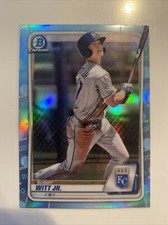 2020 Bowman Draft Chrome Bobby Witt Jr BD-152 Sky Blue Refractor