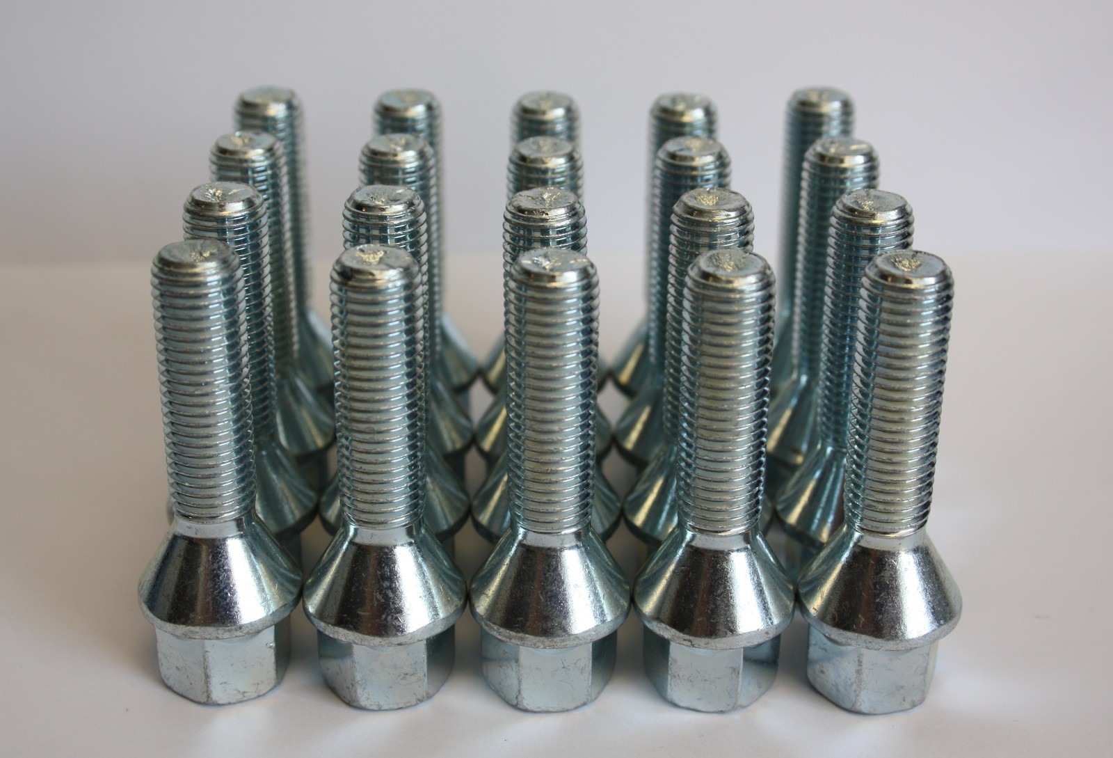 20 X M12 X 1.5 40MM TAPERED ALLOY WHEELS BOLTS FIT VAUXHALL ASTRA MK4