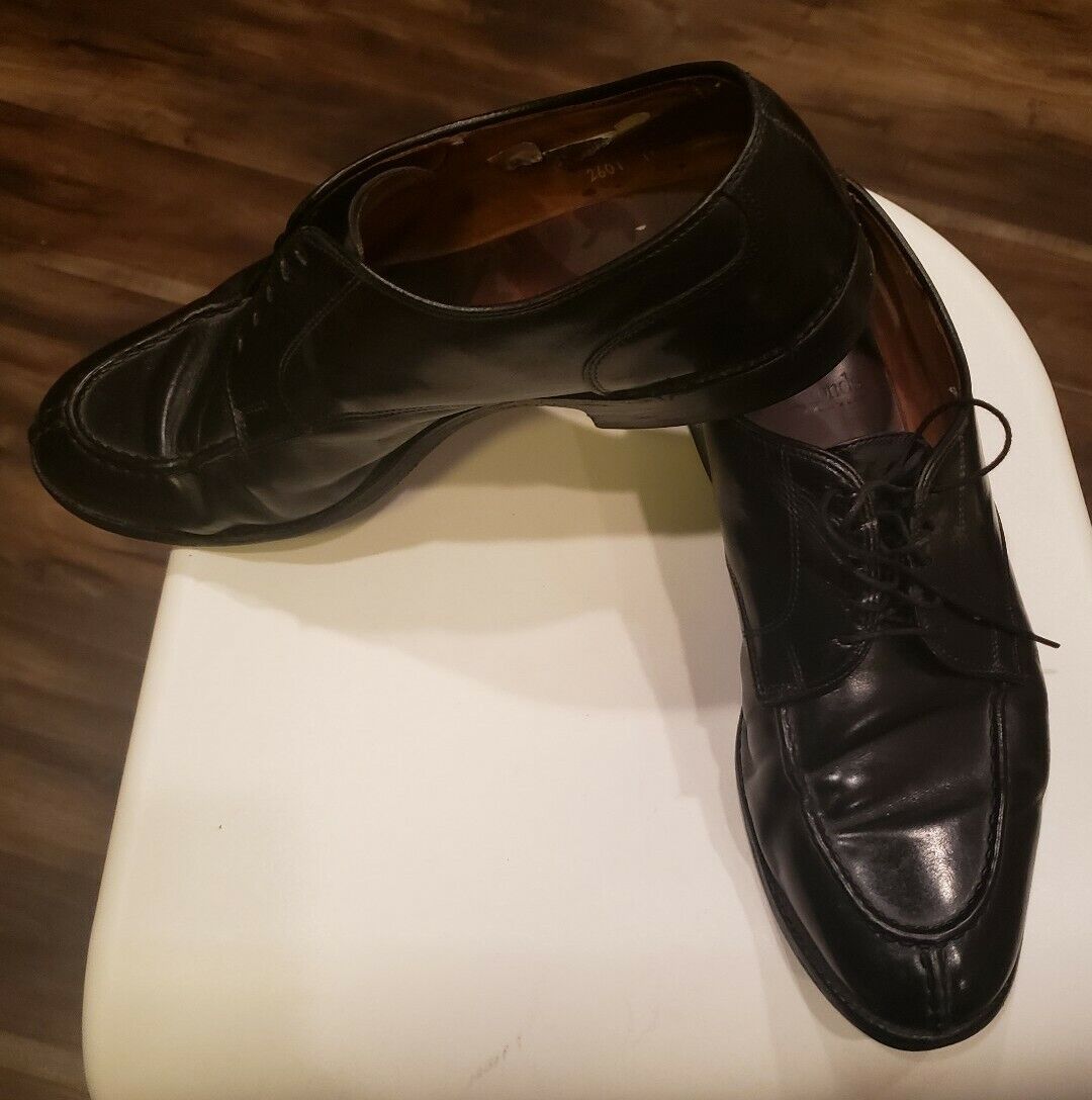 Allen Edmonds Bradley Black Leather Dress Oxfords Split Toe Allen Edmonds Bradley Black Leather Dress Oxfords Split Toe