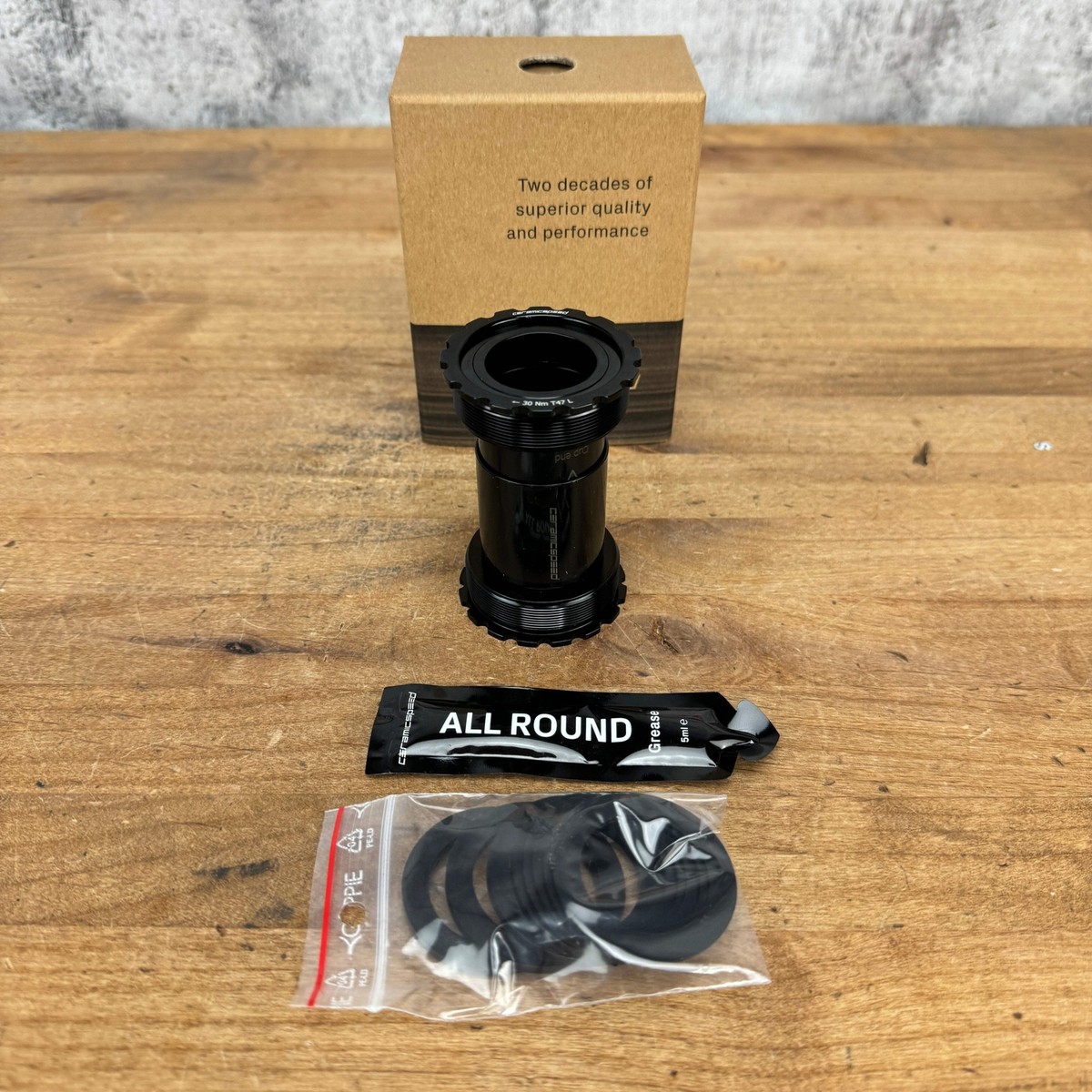 New! Ceramicspeed Threadfit T47/86 Bottom Bracket for Sram DUB