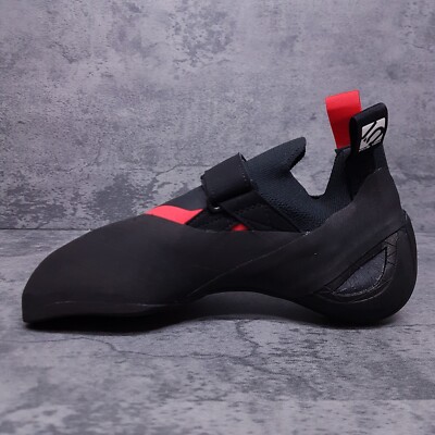 Brand New Adidas Aleon Men’s Climbing Shoes - Black and Red! Adidas Five Ten Aleon Mens Rock Climbing Shoes Black/Red  main image 2