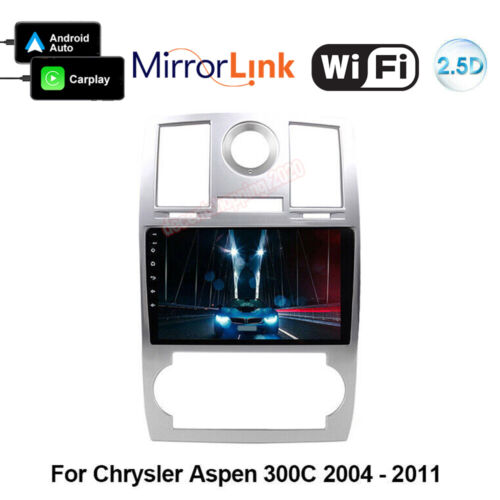 Carplay do Chrysler Aspen 300C 2004-2010 2Din Android GPS Nawigacja Radio samochodowe Stereo  - Zdjęcie 1 z 12