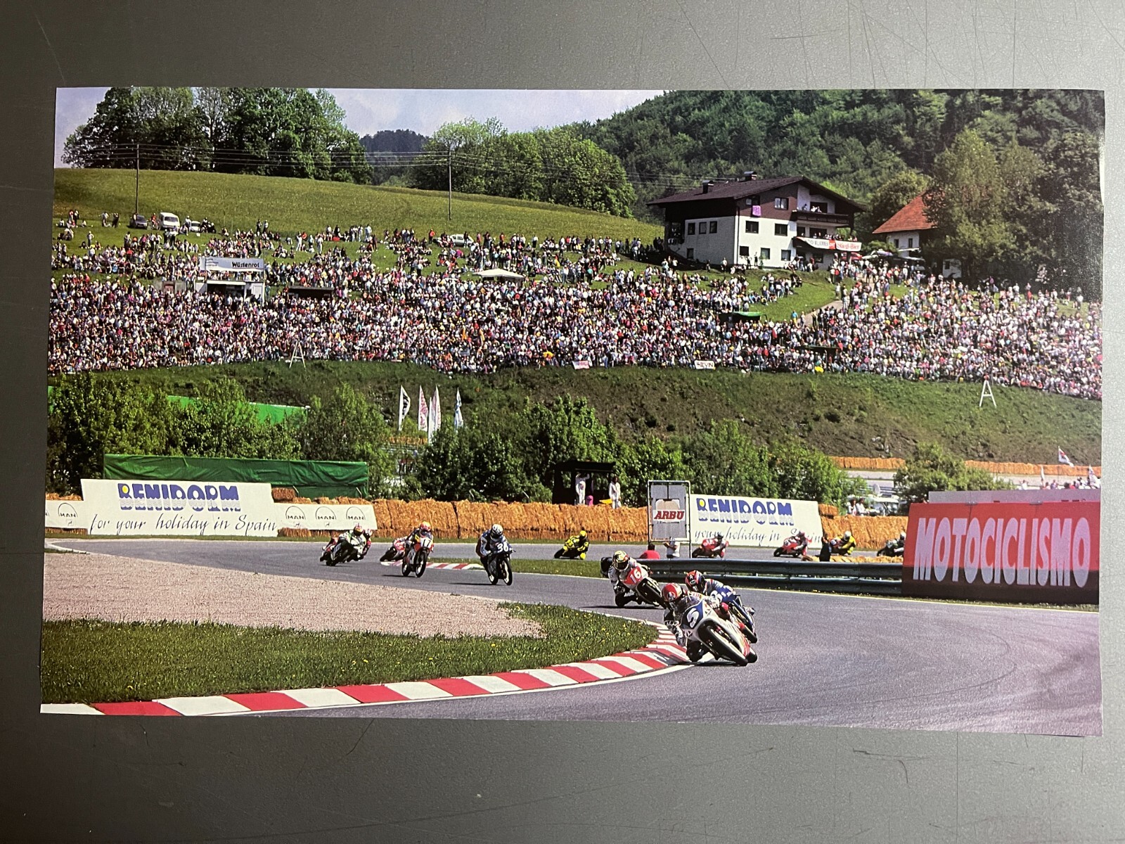 1994 Dirk Raudies Honda 125 cc Grand Prix Motorcycle Print Picture ...