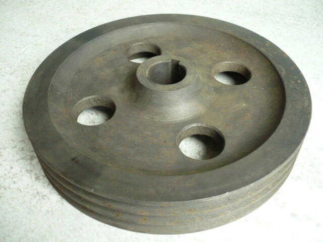 Large v cheap belt pulley