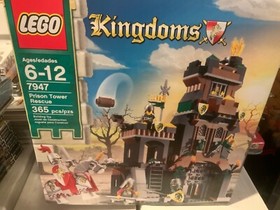 LEGO 7947 / 7187 PRISON TOWER RESCUE / ESCAPE FROM DRAGON'S PRISON