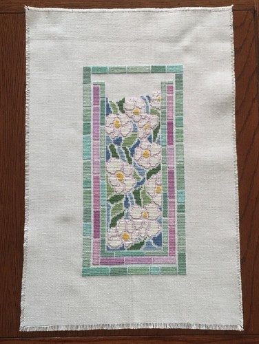 Tiffany Flowers Completed Cross Stitch - Buy One or More - Picture 14 of 21