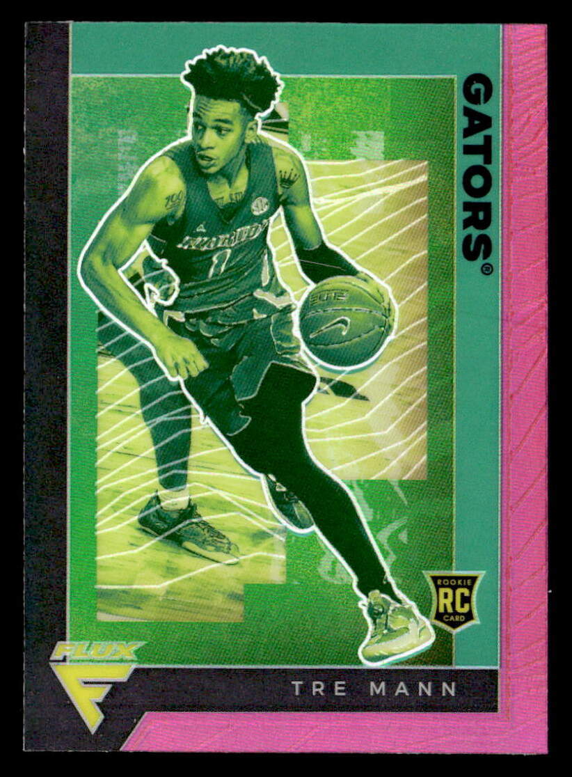 Tre Mann 2021 Chronicles Flux Draft Picks Rookie Card #246 Florida Gators