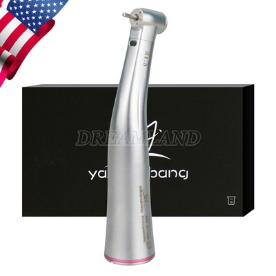 1:5 Increase Dental LED Light Fiber Optic 4 Spray Contra Angle Handpiece GG