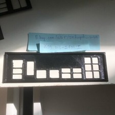 Asus X99 WS-IPMI IO Shield, 3D Printed, I/O Backplate
