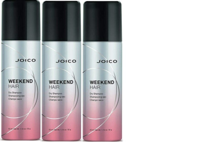 Joico Weekend Hair Dry Shampoo 1.14 oz Travels Size  3 PACK