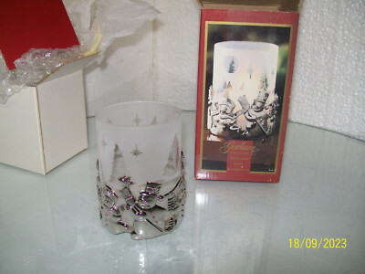 Gorham Silver Plated Snowmen Votive #6184659