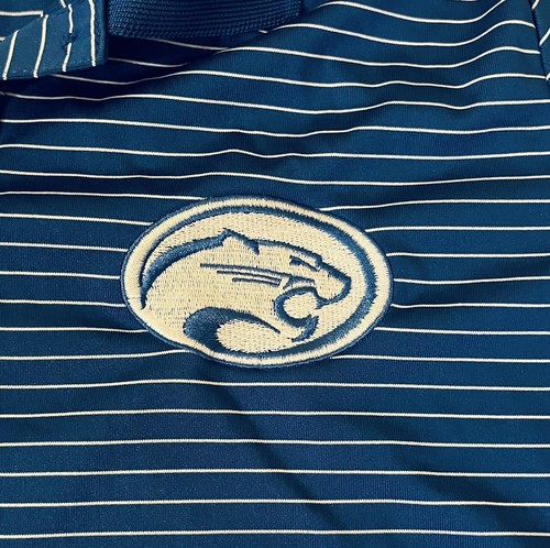 Canterbury School Ft Myers Fl Nike Golf Dri Fit Womens Blue Shirt Size Medium - 第 3/7 張圖片