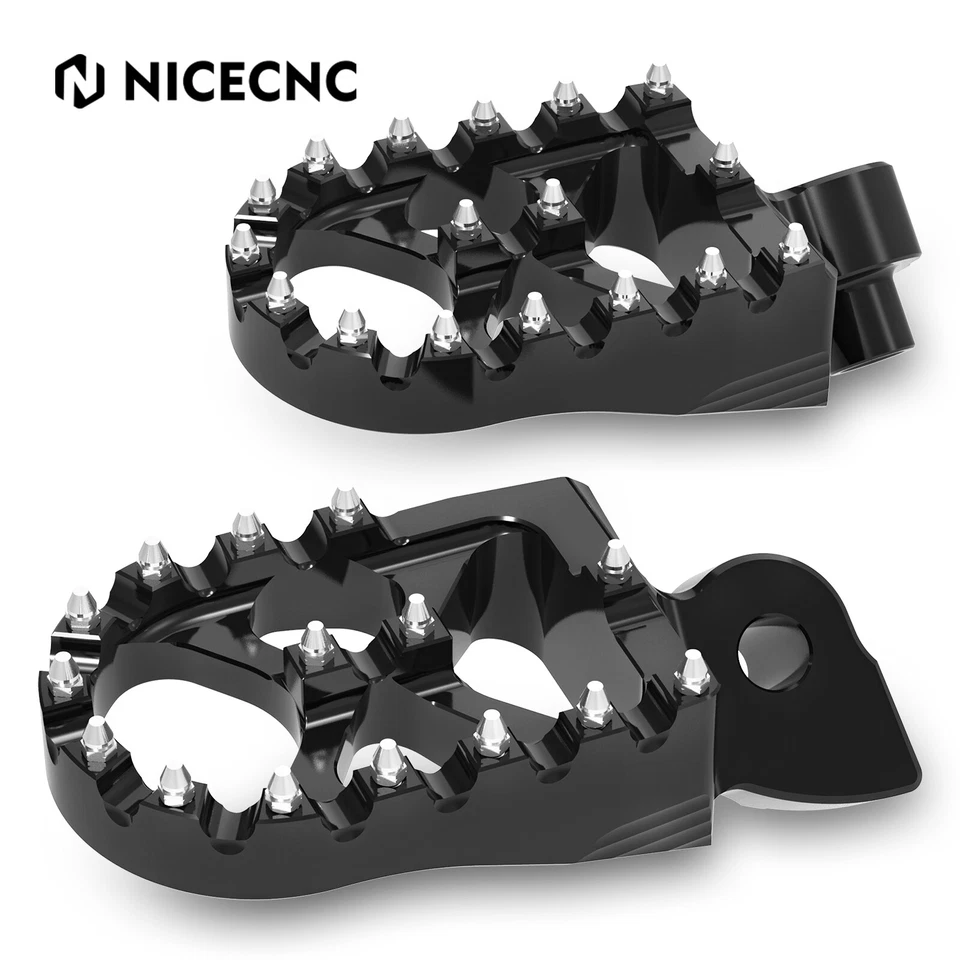 Reposapiés CNC Billet Wide Fat para Yamaha YZ WR 125 250F 250 450F 450 Foto 2 de 4