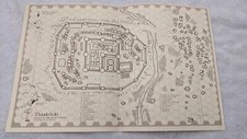 1976 THUNDERHOLD map JUDGES GUILD  CASTLE DWA...