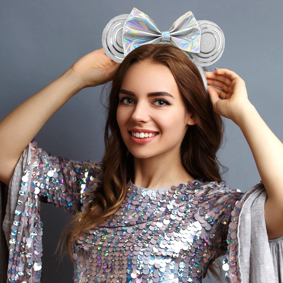 Shanghai DisneyParks Tron Mickey Mouse Ears Headband Minnie  display picture 3